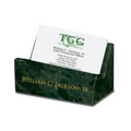 Business Card Holder - Jade Green